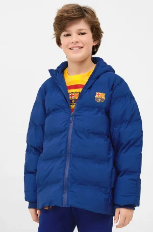 Shop Abrigo acolchado Barça - Junior Niños Abrigos Y Chaquetas