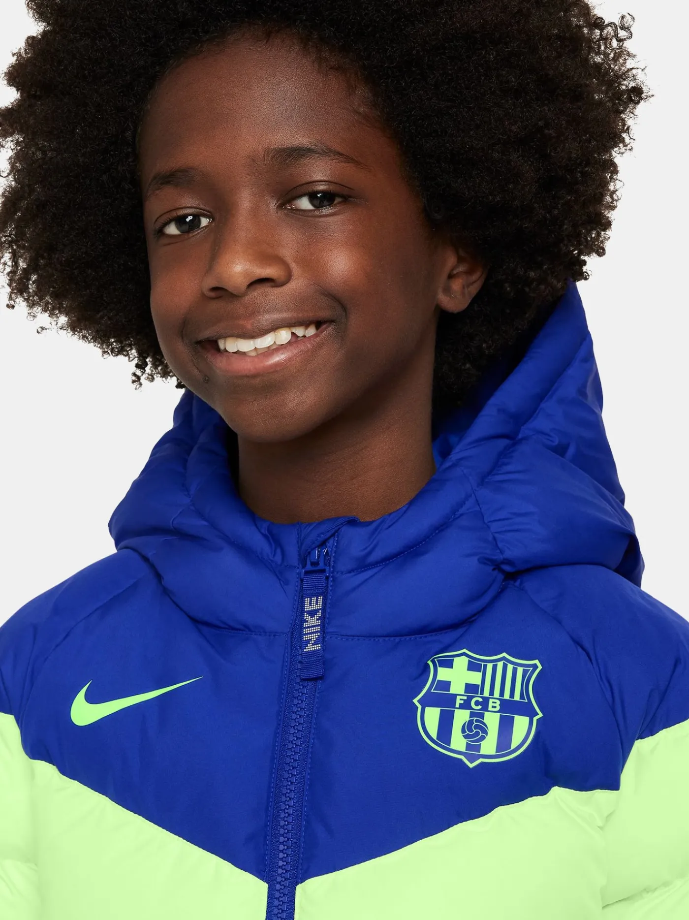Fashion Abrigo acolchado Barça Nike - Junior Niños Abrigos Y Chaquetas