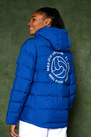 Shop Abrigo acolchado Barça Since Mujer Abrigos Y Chaquetas