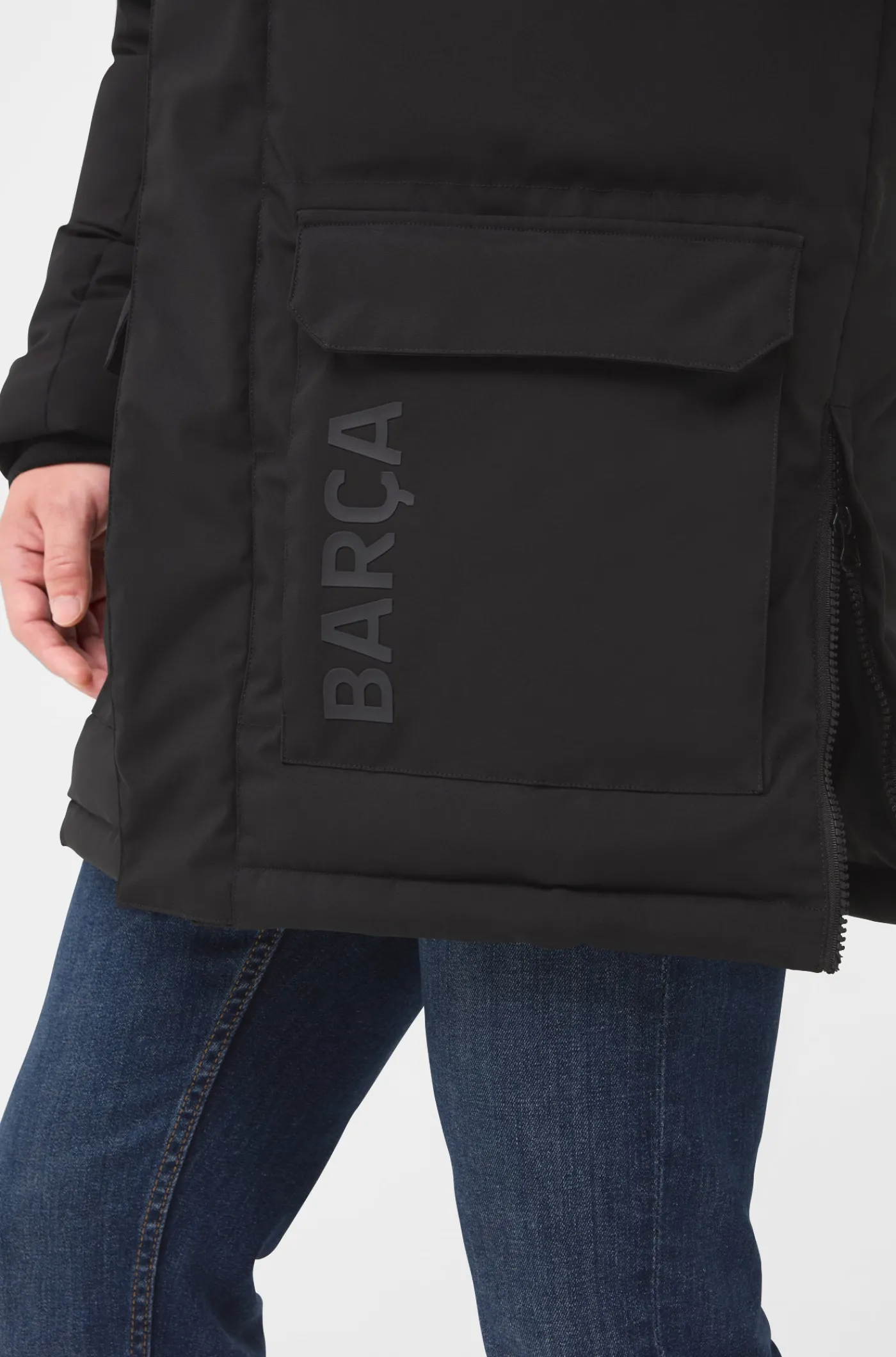 Discount Abrigo negro - Barça Hombre Abrigos Y Chaquetas