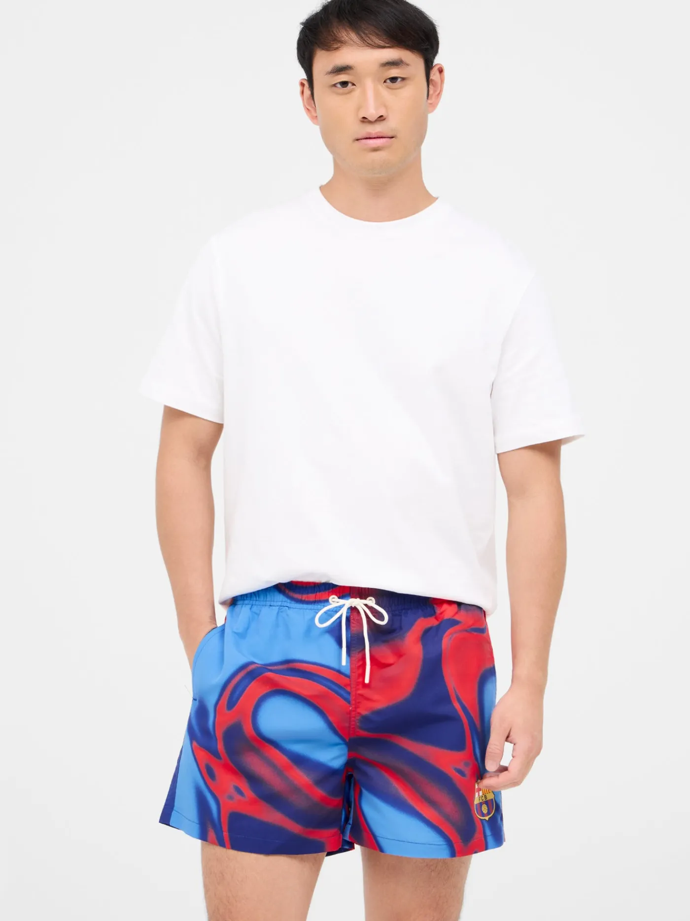 Clearance Bañador escudo Barça Hombre Pantalones Y Shorts