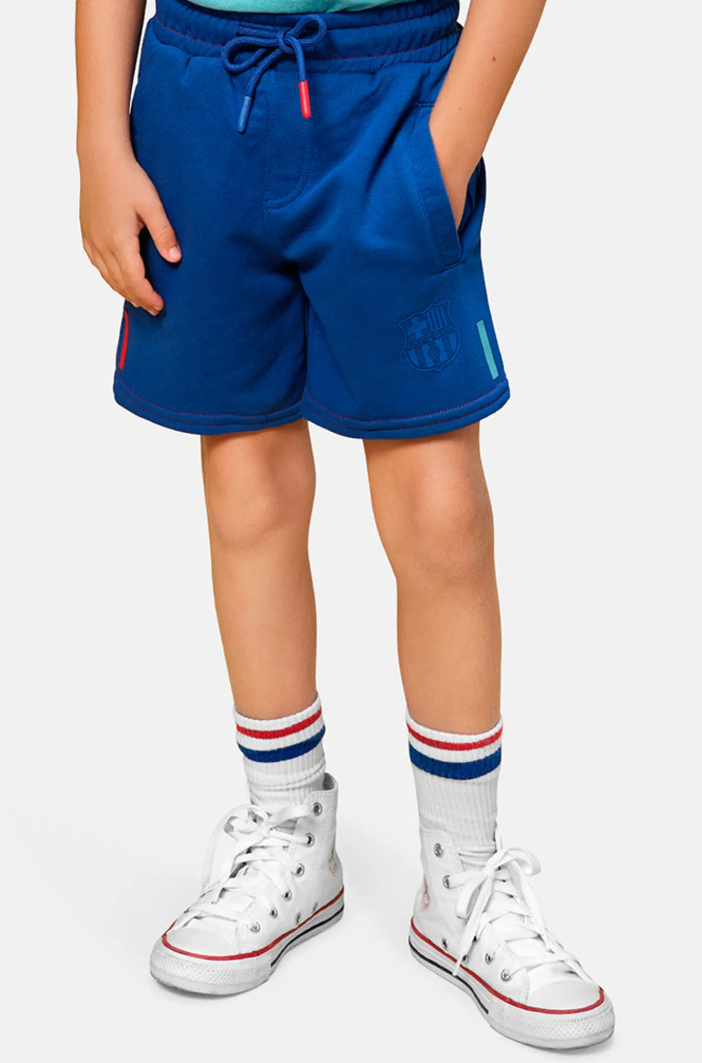 Clearance Bermuda azul Barça - Junior Niños Pantalones Y Shorts