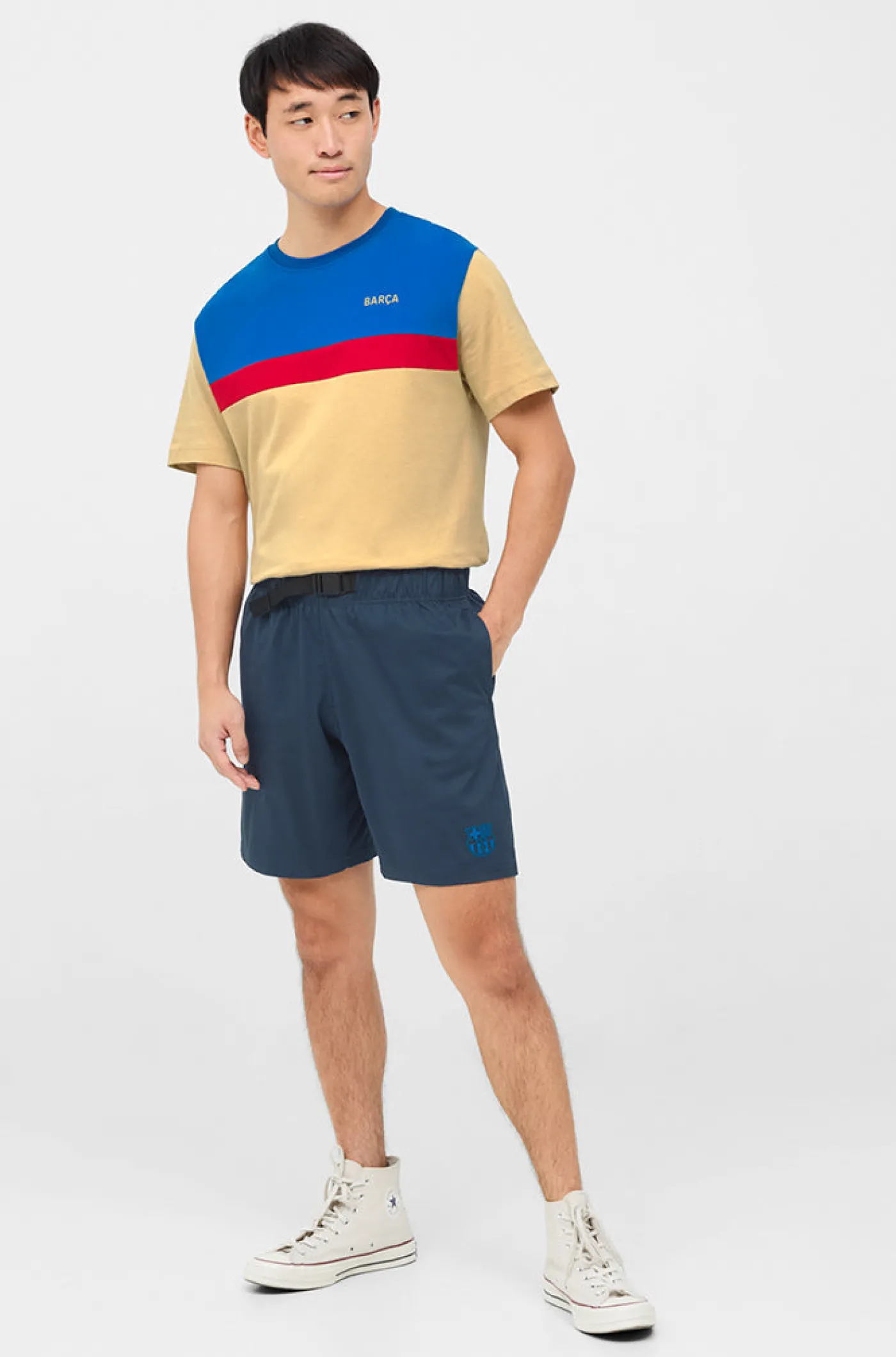 Online Bermuda marino Barça Hombre Pantalones Y Shorts