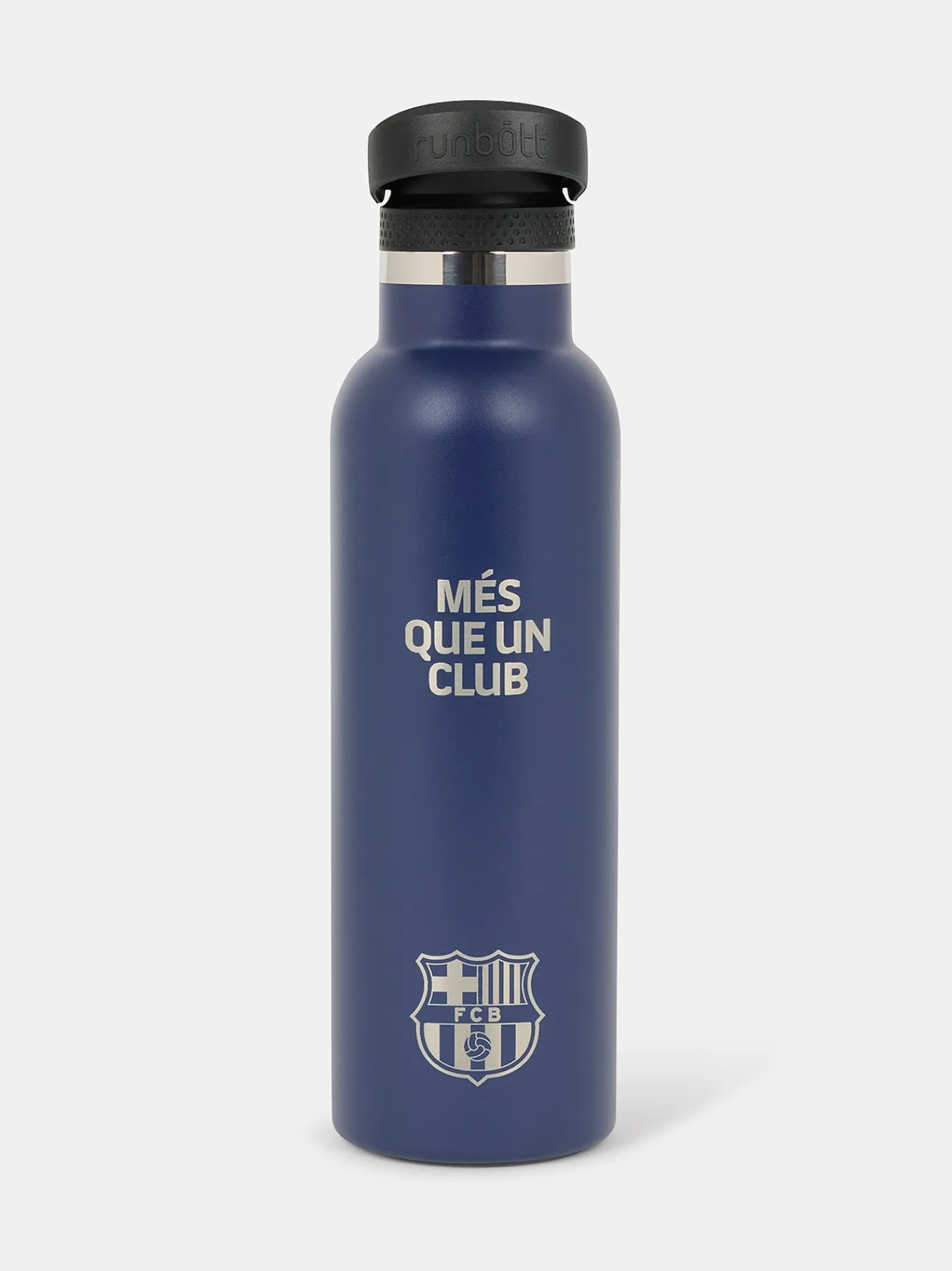 Best Botella azul marino termo Runbott Barça Botellines Y Tazas