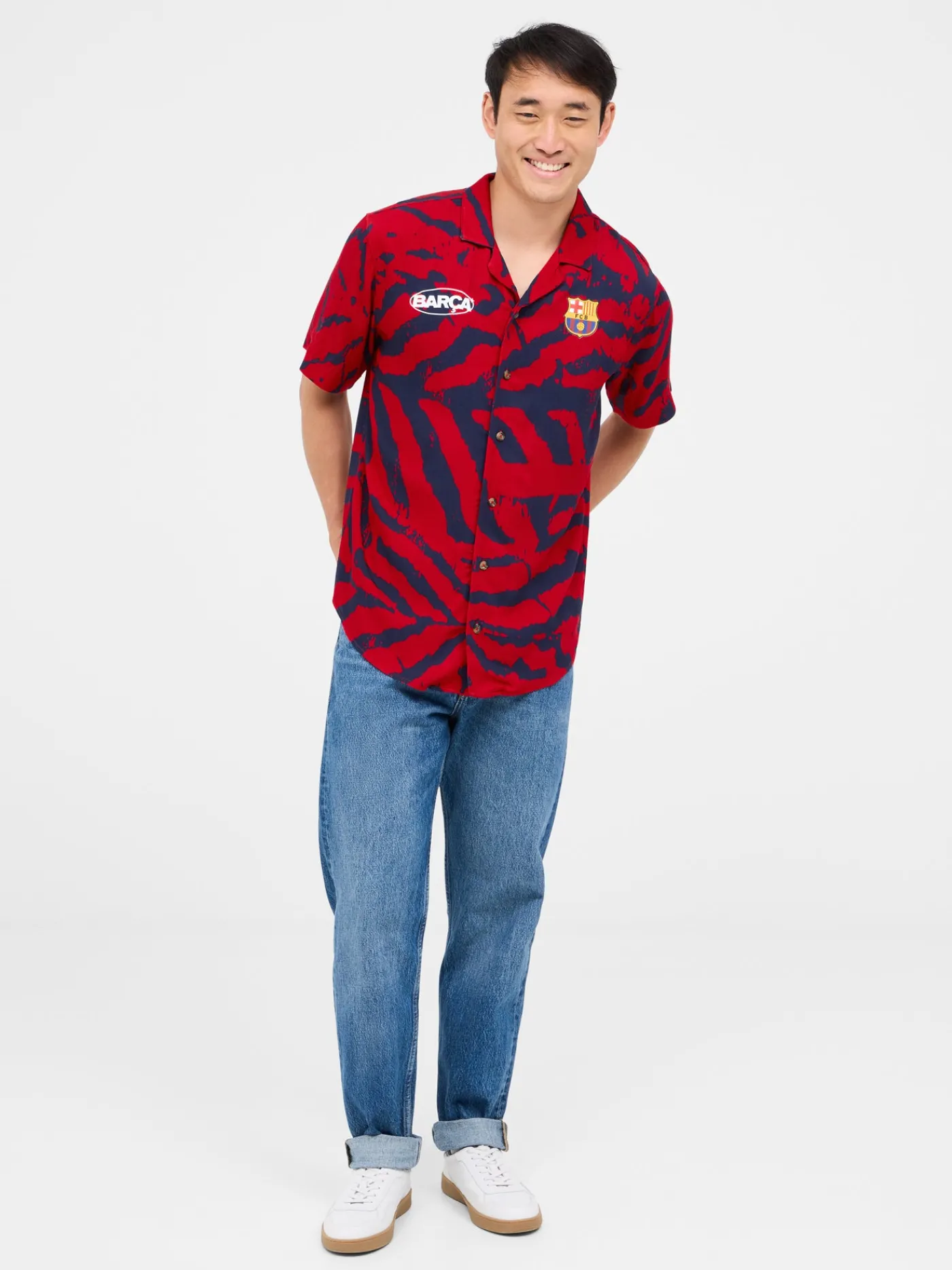 Hot Camisa estamapada Barça Mujer Camisetas Y Polos | Camisetas Y Polos