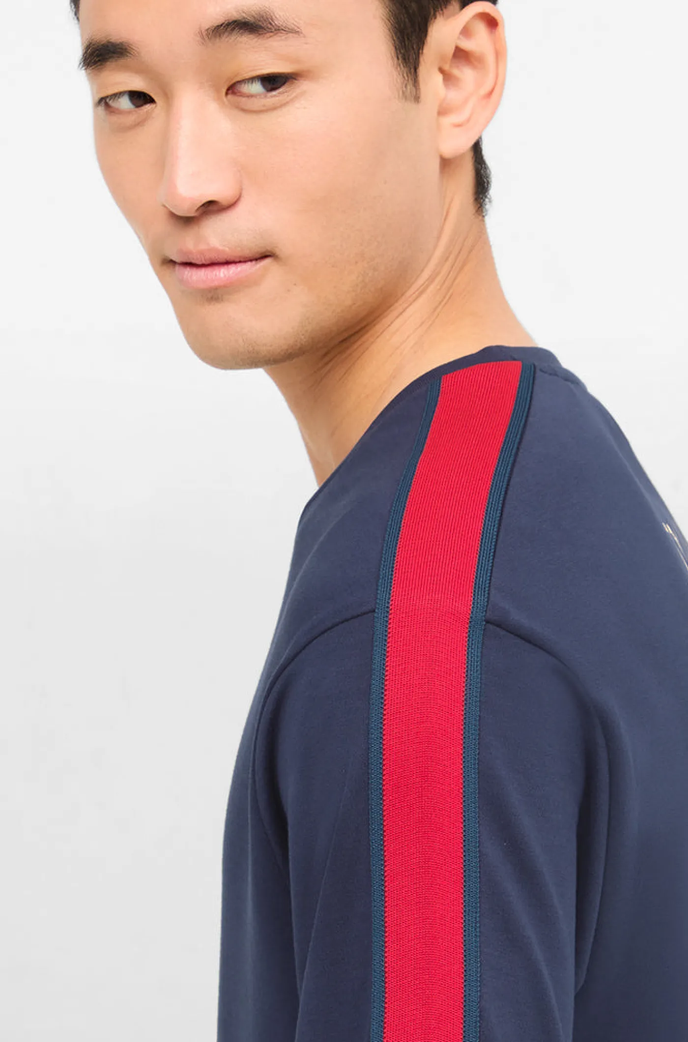 Cheap Camiseta azul Barça + Cruyff Hombre Camisetas Y Polos