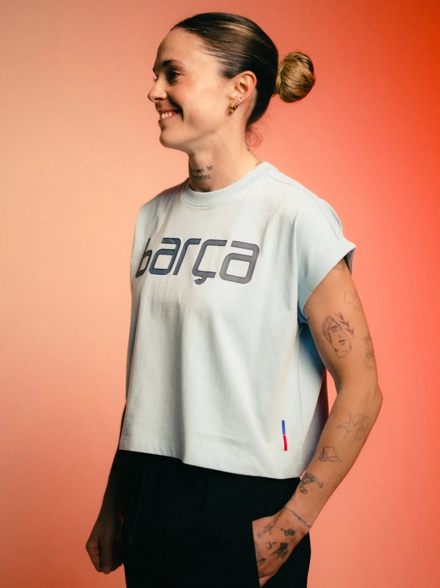 Best Camiseta azul Barça – Mujer Mujer Camisetas Y Polos | Chándals