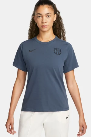 Outlet Camiseta azul Barça Nike - Mujer Mujer Camisetas Y Polos | Chándals
