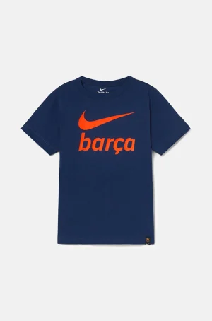 Outlet Camiseta azul marino Barça Nike - Junior Niños Camisetas Y Polos