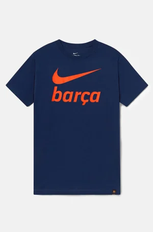 Flash Sale Camiseta azul marino Barça Nike Hombre Camisetas Y Polos