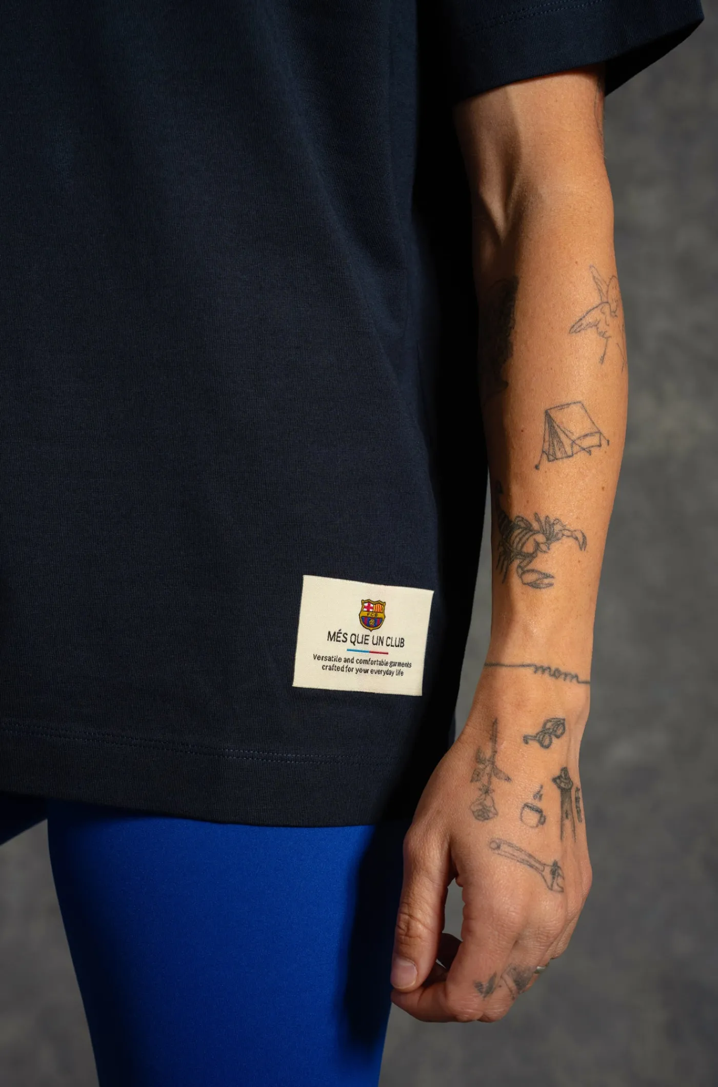 Online Camiseta azul marino Barça - Mujer Mujer Camisetas Y Polos | Chándals