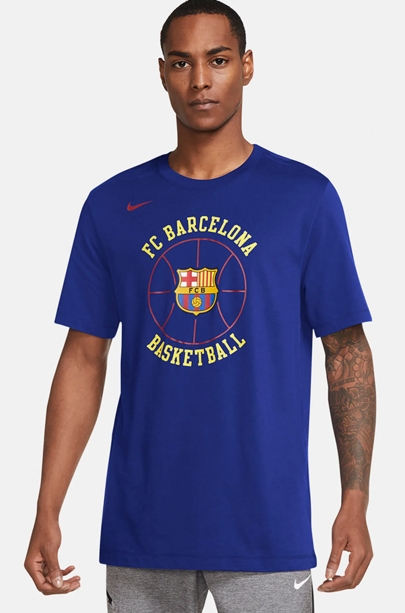 Online Camiseta “Basket” Barça Nike Hombre Camisetas Y Polos