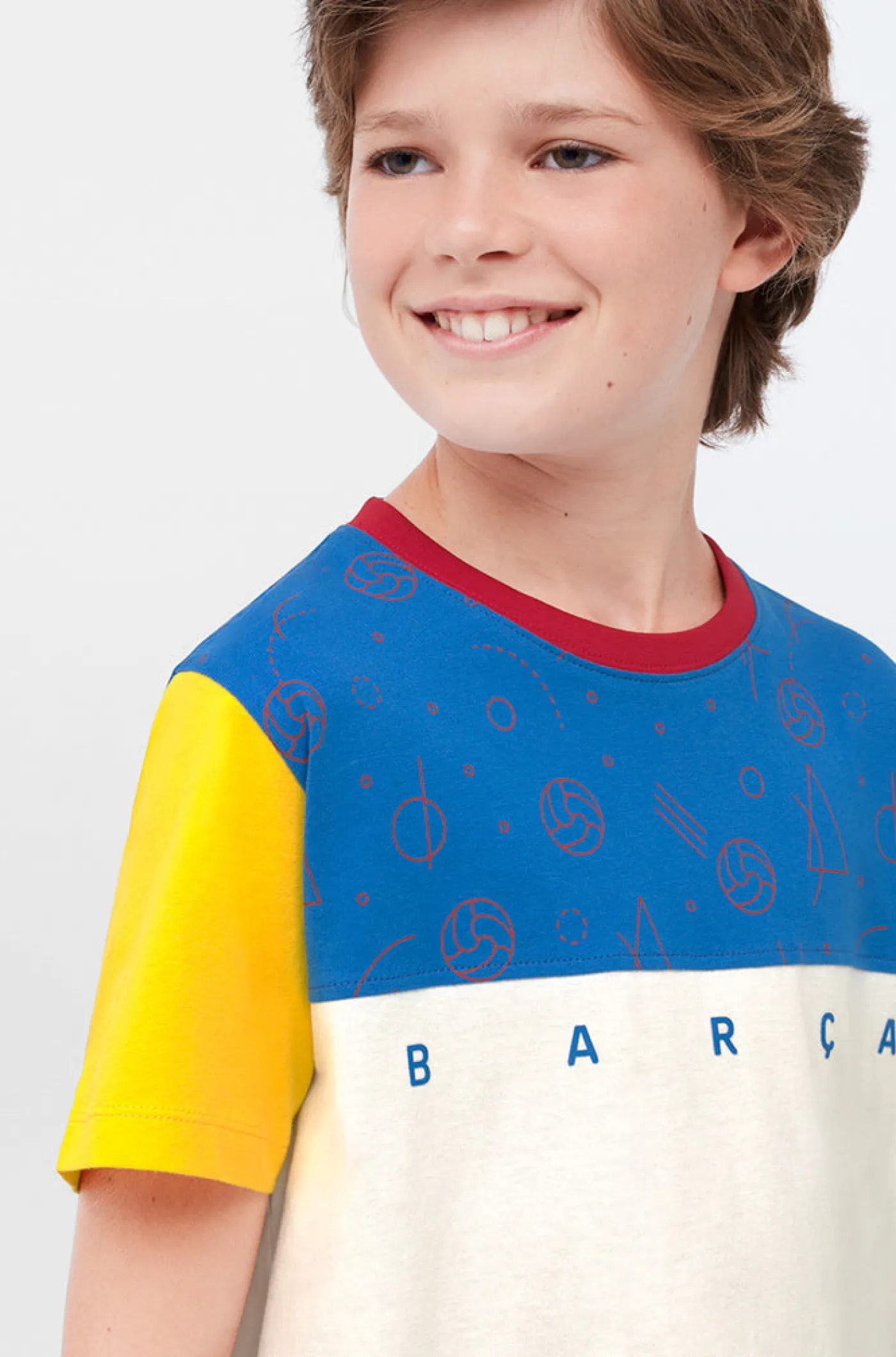 Online Camiseta beig Barça - Júnior Niños Camisetas Y Polos