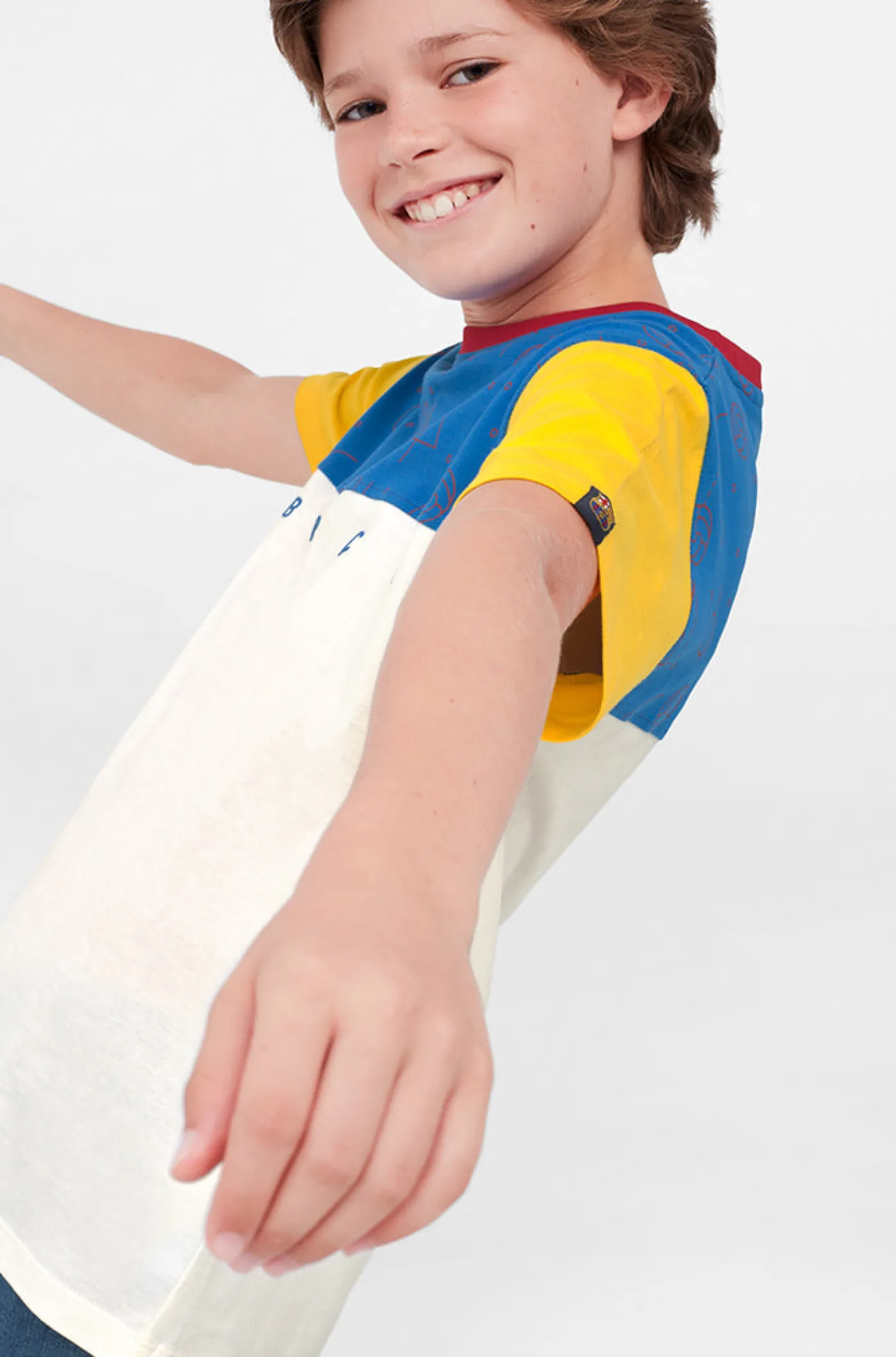 Online Camiseta beig Barça - Júnior Niños Camisetas Y Polos