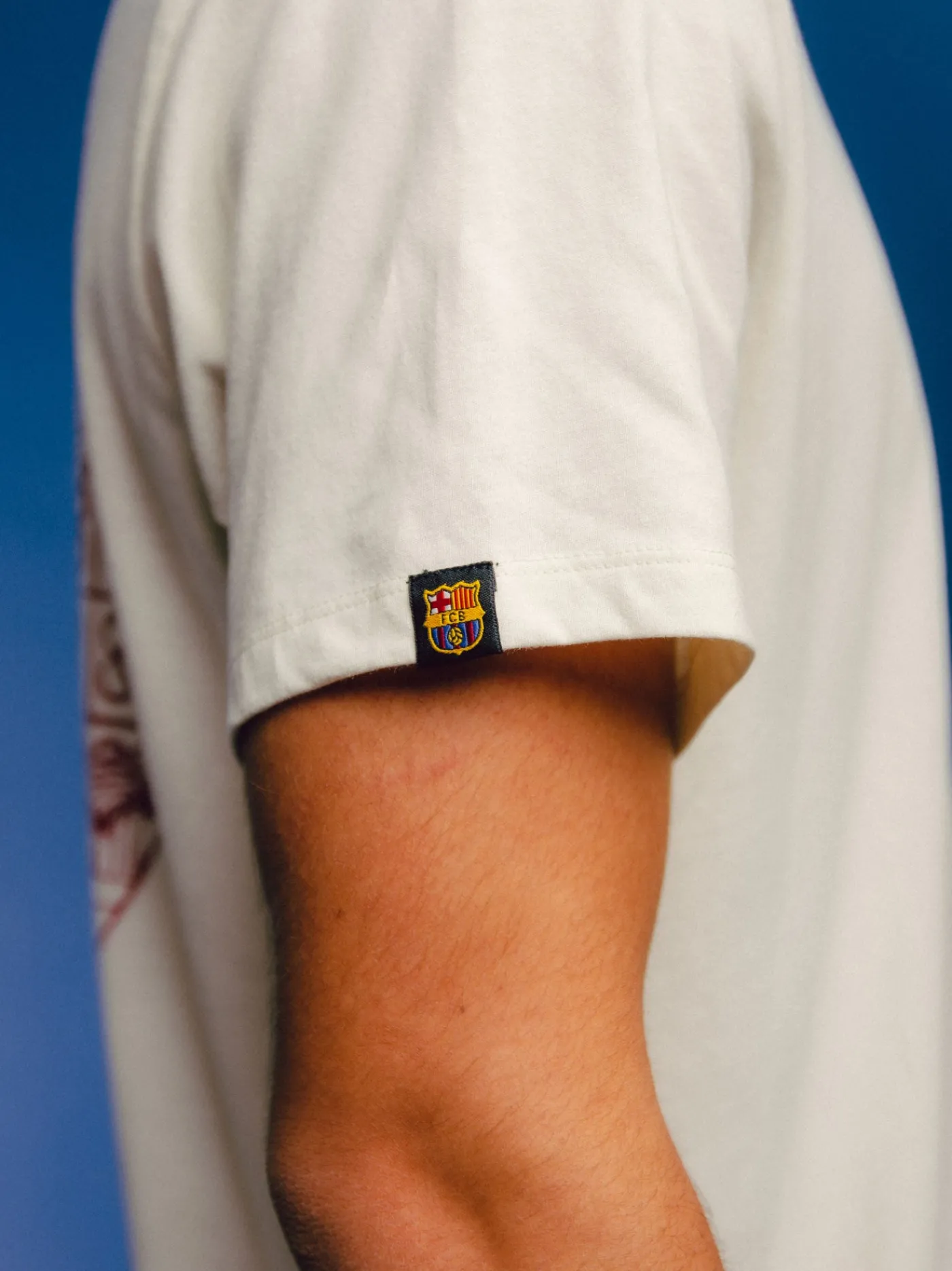 Shop Camiseta beige Barça Hombre Camisetas Y Polos