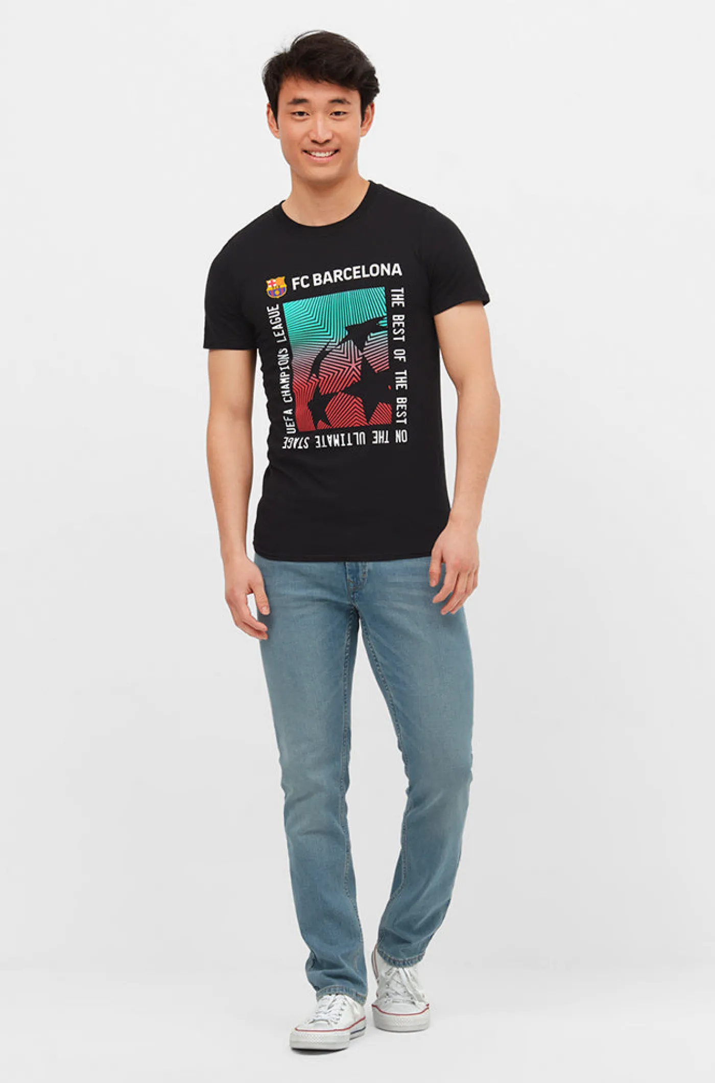 Outlet Camiseta Champion League del Hombre Camisetas Y Polos