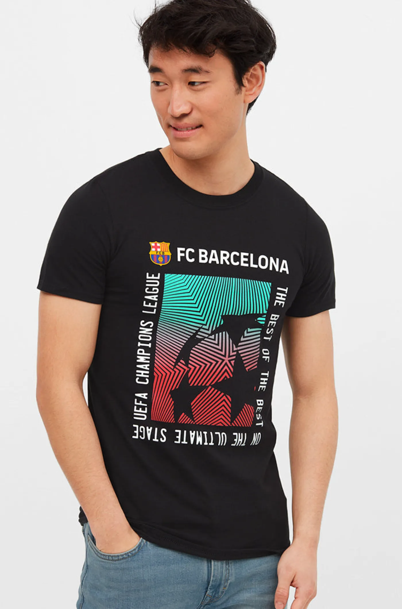 Outlet Camiseta Champion League del Hombre Camisetas Y Polos