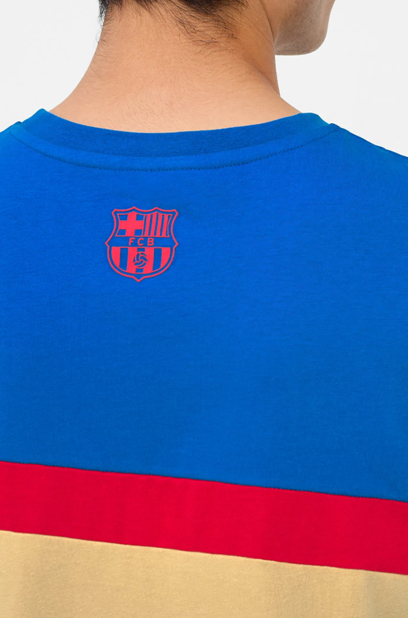 Shop Camiseta Color Block Barça Hombre Camisetas Y Polos | Chándals