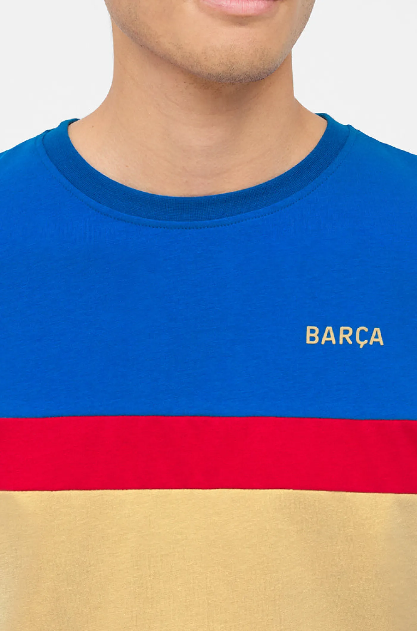 Shop Camiseta Color Block Barça Hombre Camisetas Y Polos | Chándals
