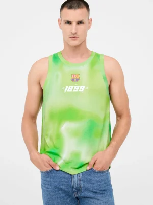 Cheap Camiseta de tirantes verde Barça Hombre Camisetas Y Polos | Camisetas Y Polos