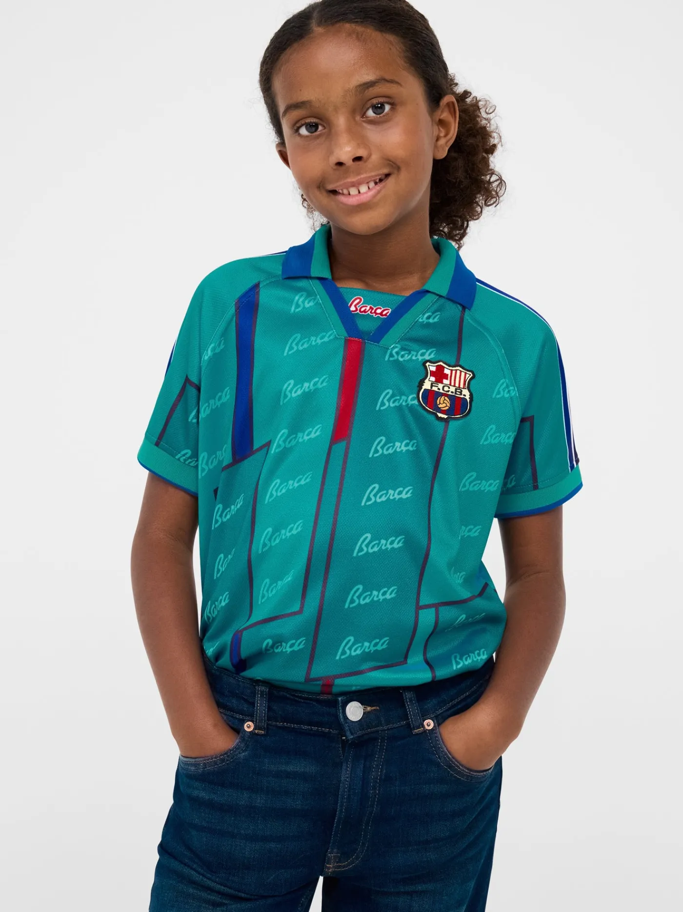 Clearance Camiseta Equipación 1995-97 - Junior Niños Camisetas Y Polos