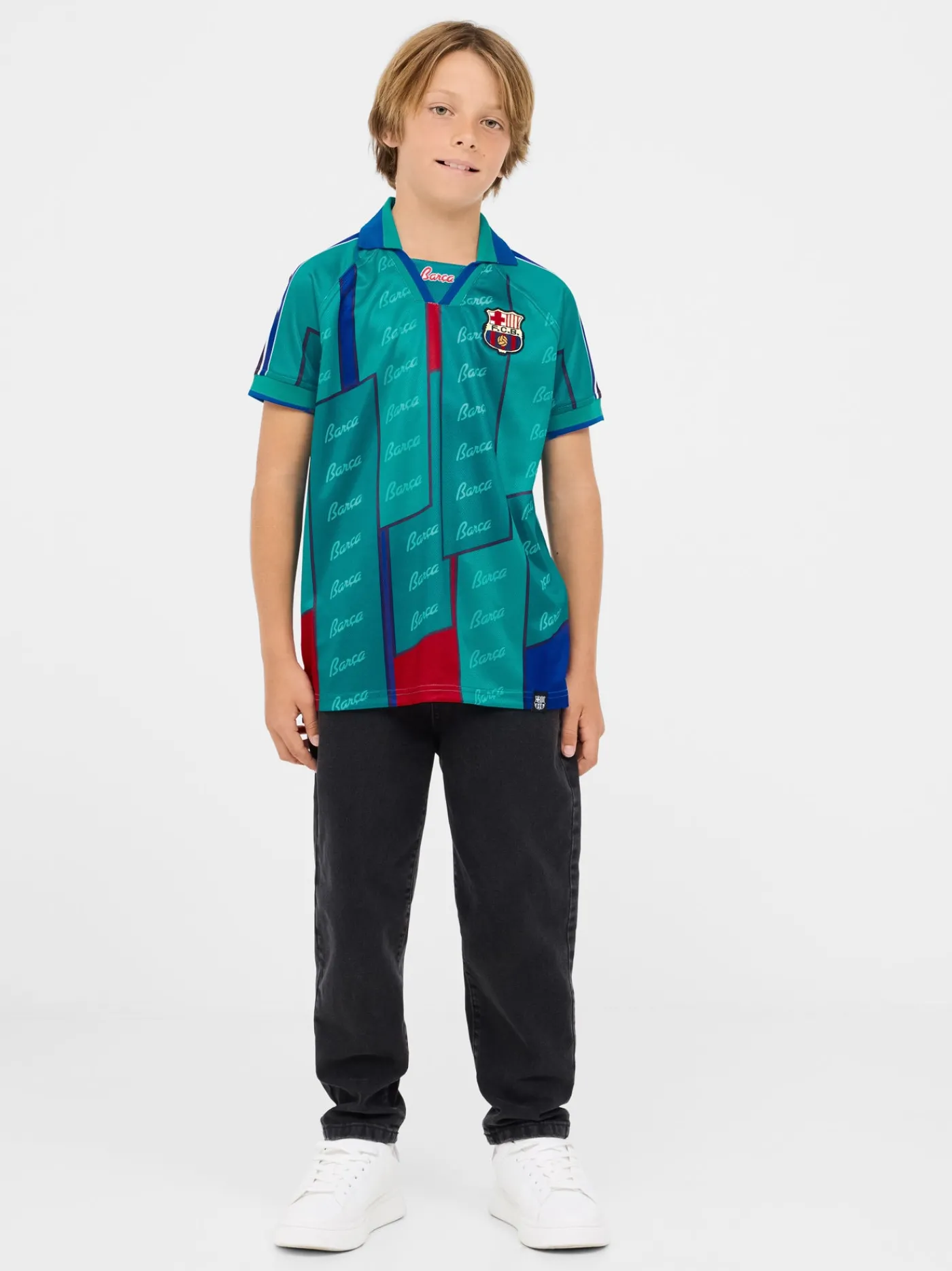 Clearance Camiseta Equipación 1995-97 - Junior Niños Camisetas Y Polos