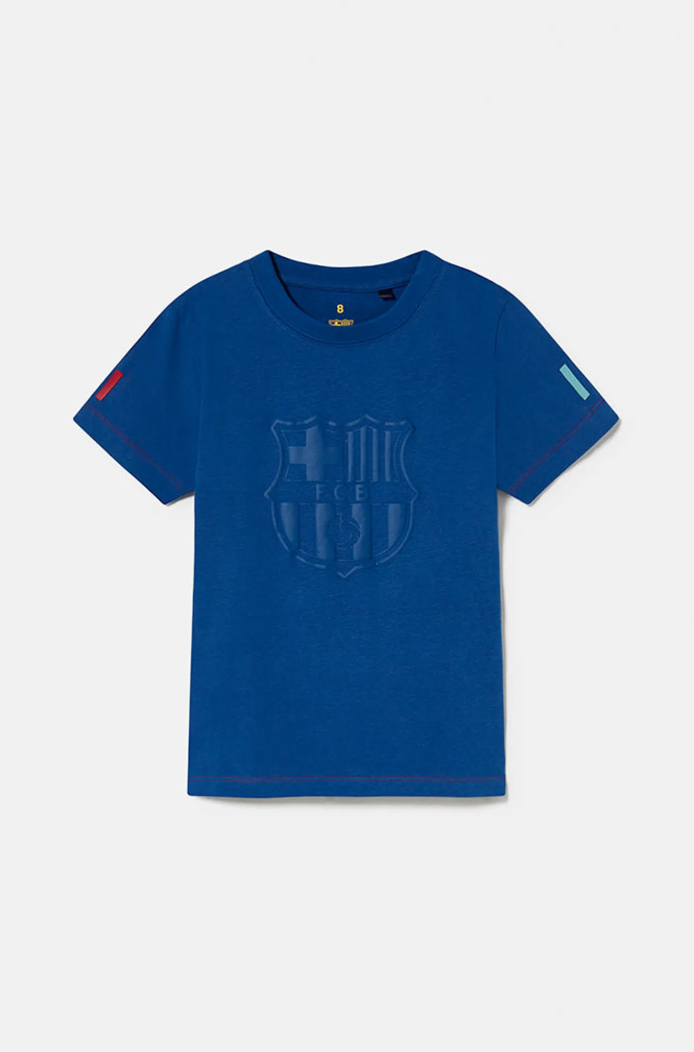 Outlet Camiseta escudo azul Barça - Junior Niños Camisetas Y Polos