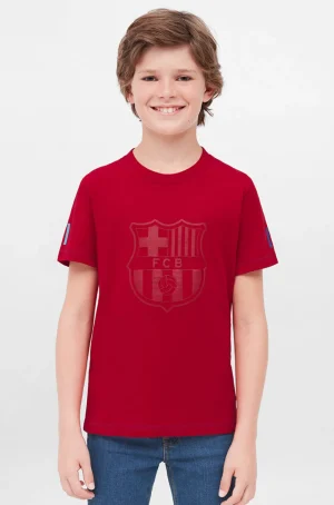 Flash Sale Camiseta escudo grana Barça - Junior Niños Camisetas Y Polos