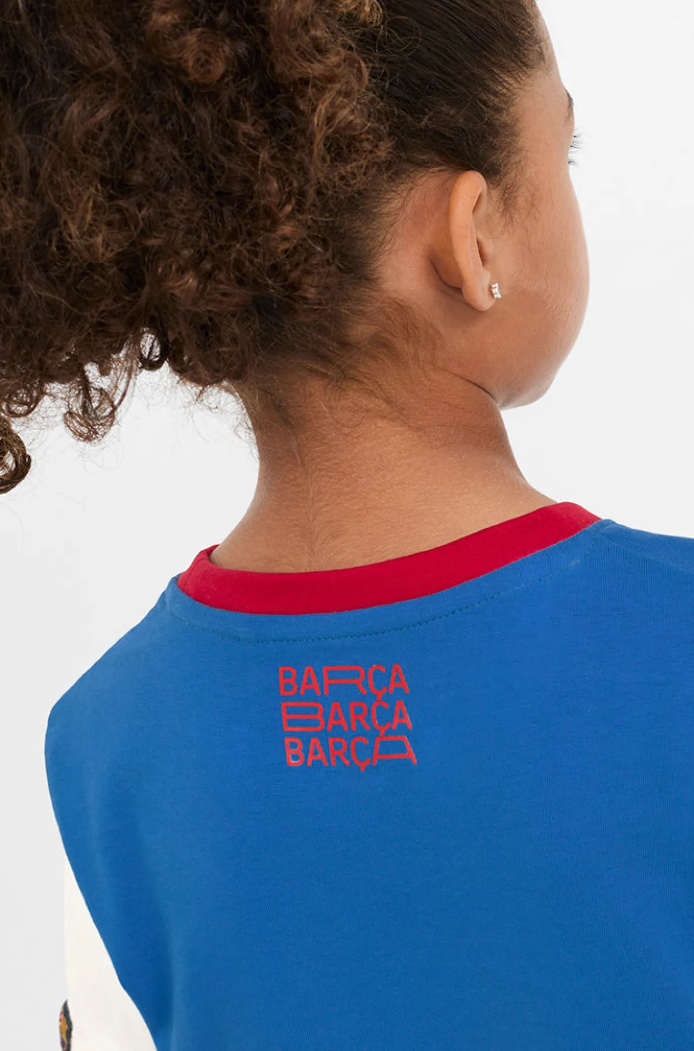 Flash Sale Camiseta figuras Barça - Júnior Niños Camisetas Y Polos