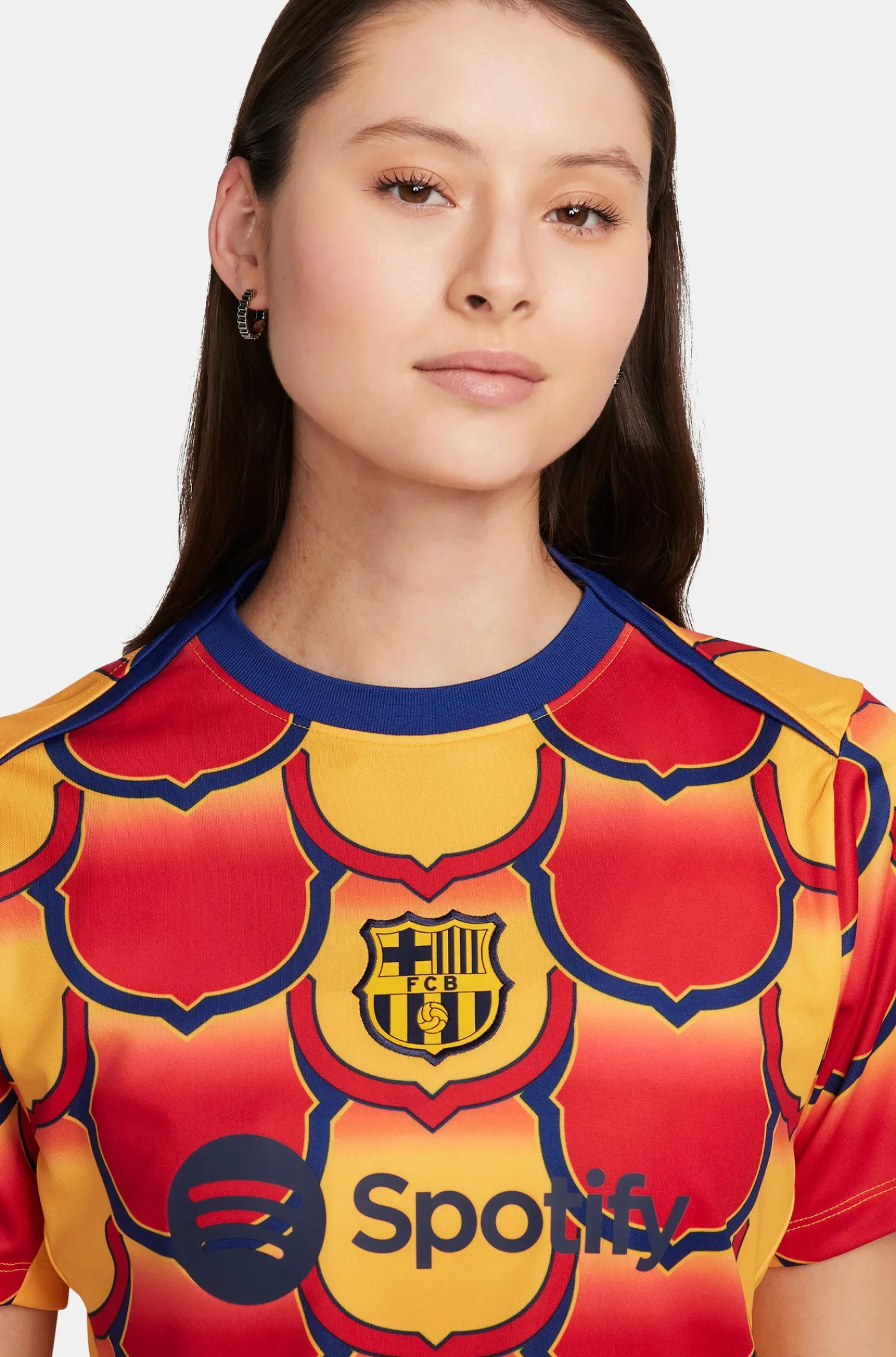 Hot Camiseta gold Pre-Partido - Mujer Mujer Camisetas