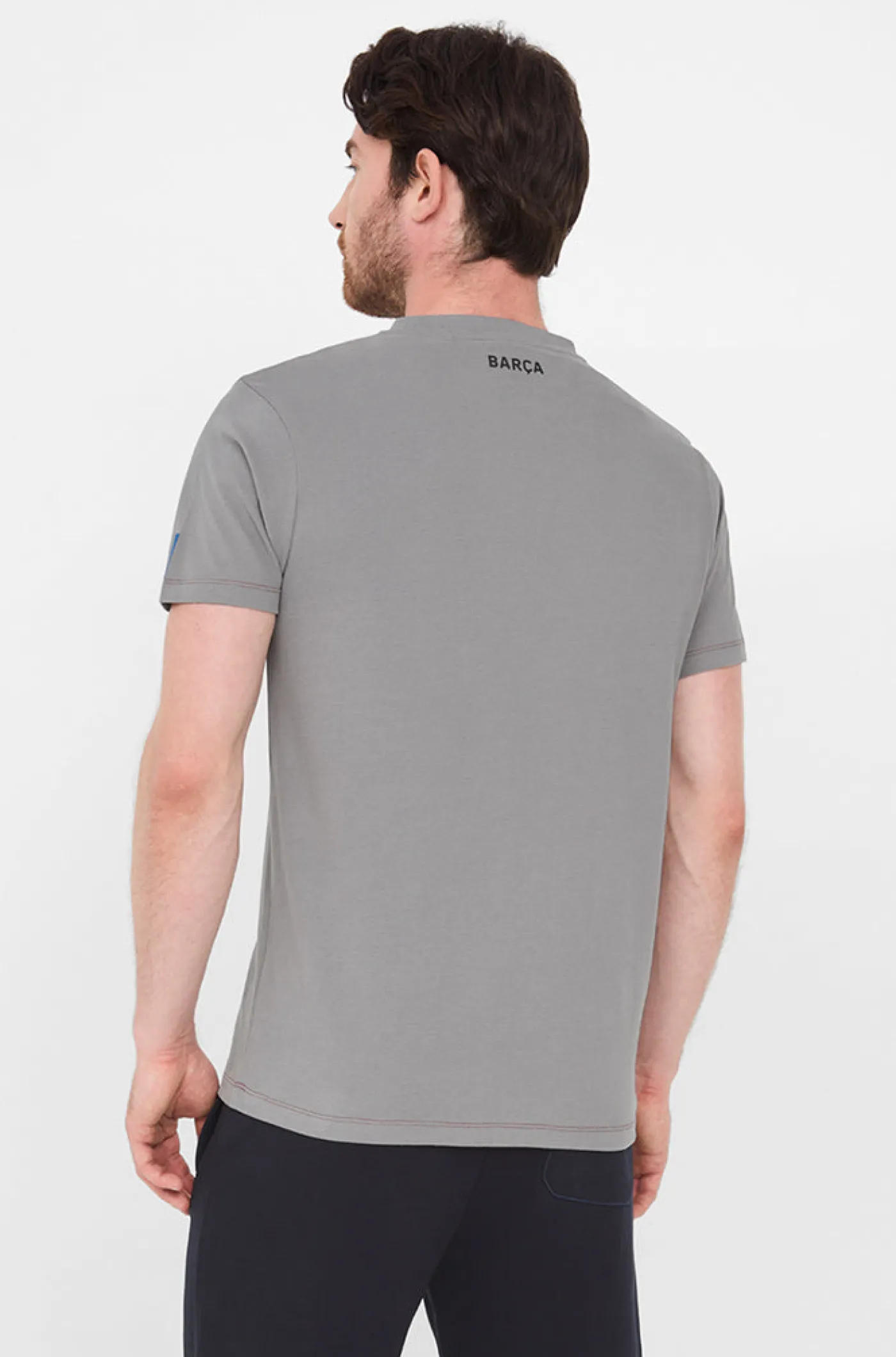 Best Camiseta gris Barça Hombre Camisetas Y Polos