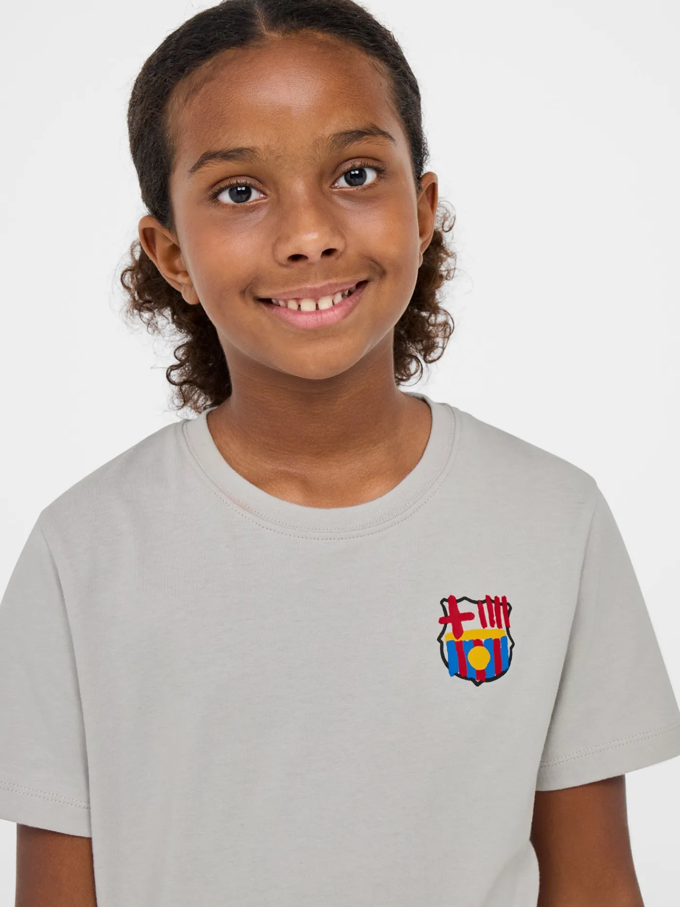 Best Camiseta gris Barça - Junior Niños Camisetas Y Polos
