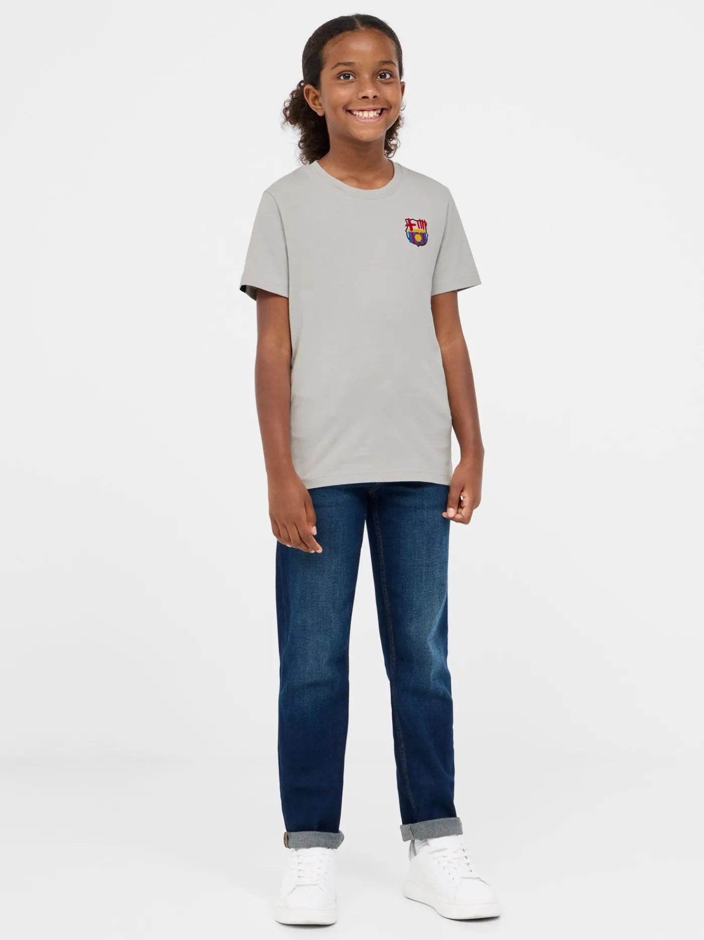 Best Camiseta gris Barça - Junior Niños Camisetas Y Polos