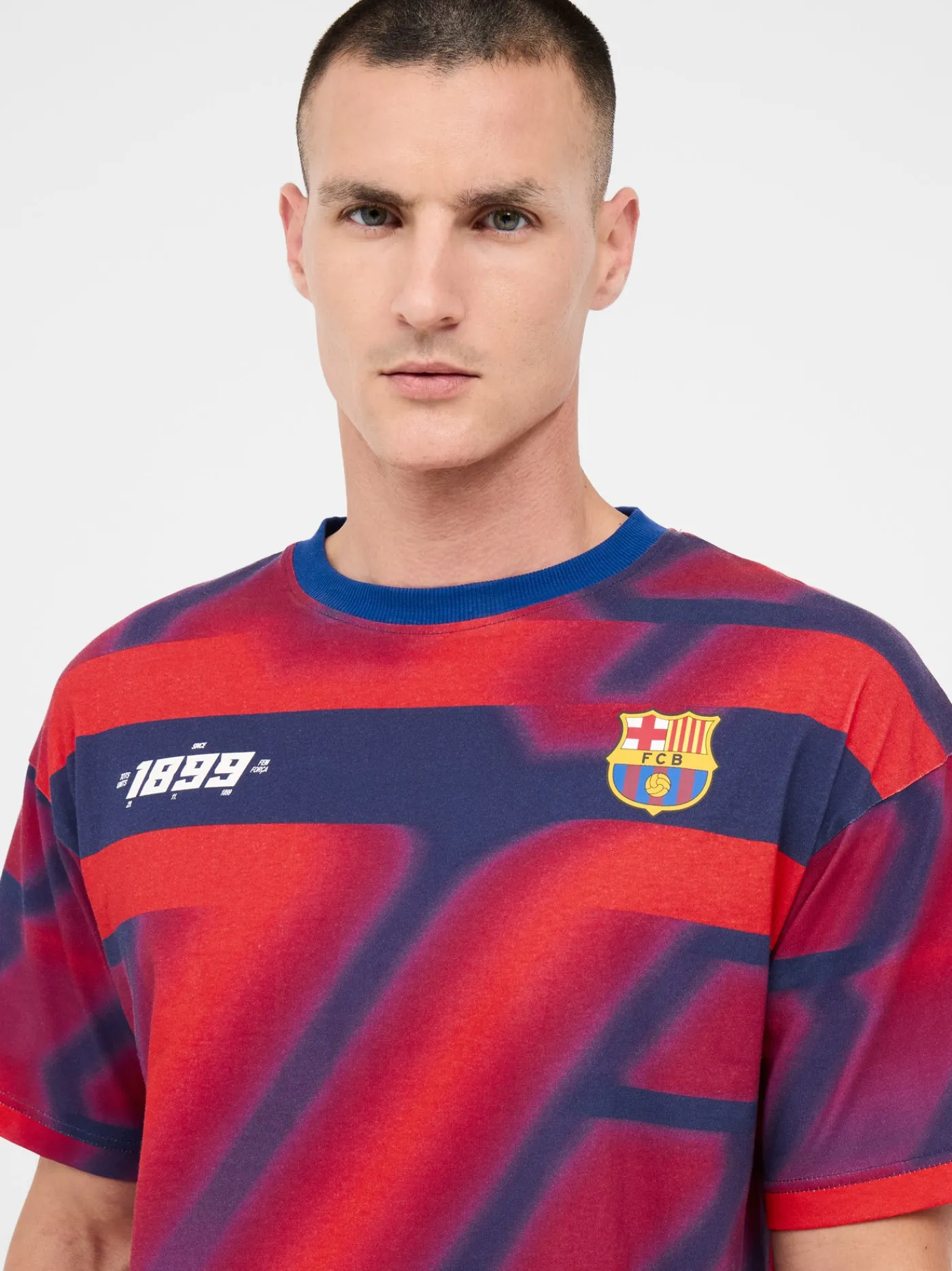 Best Camiseta manga corta con estampado Barça Hombre Camisetas Y Polos