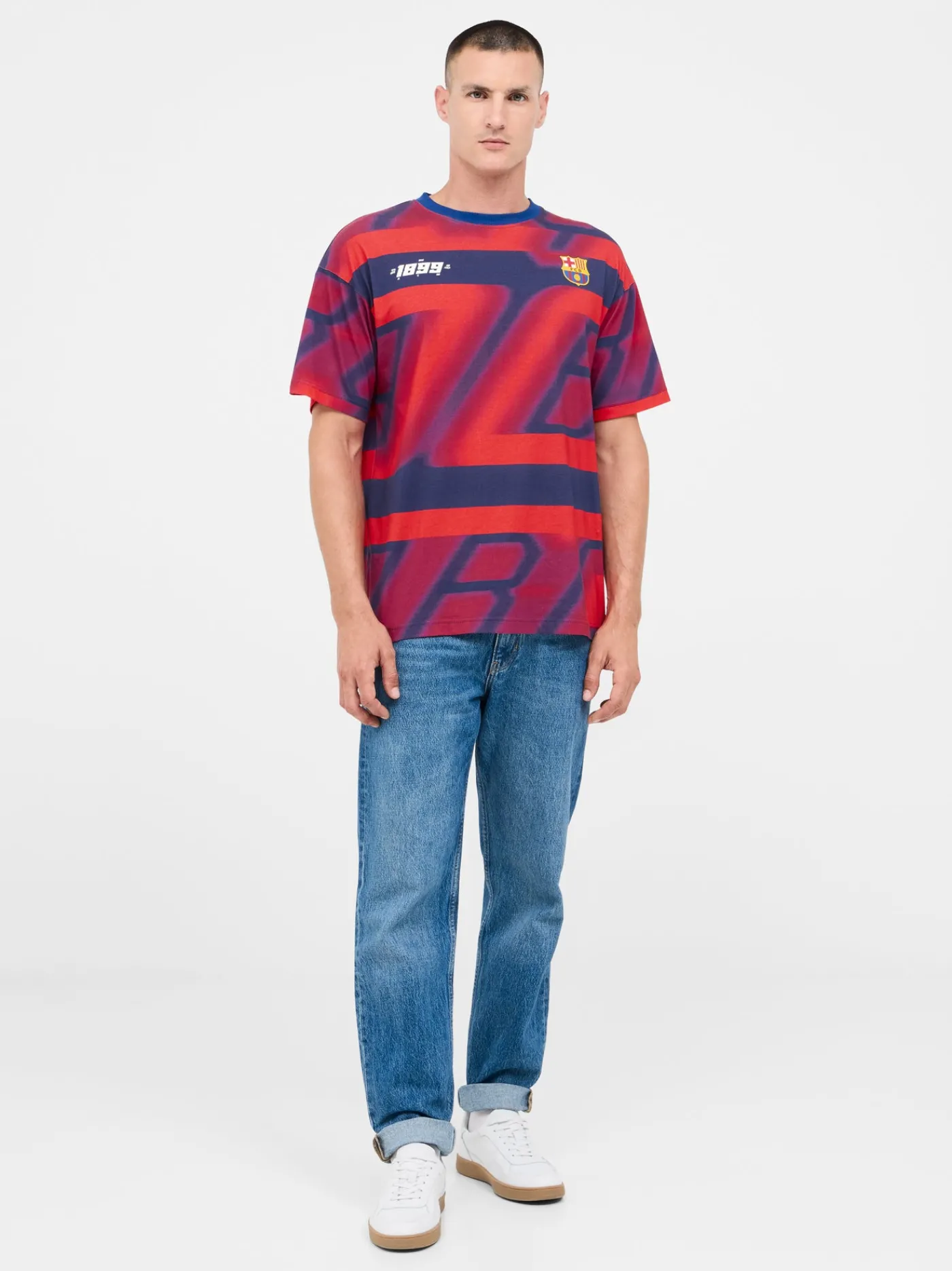 Best Camiseta manga corta con estampado Barça Hombre Camisetas Y Polos