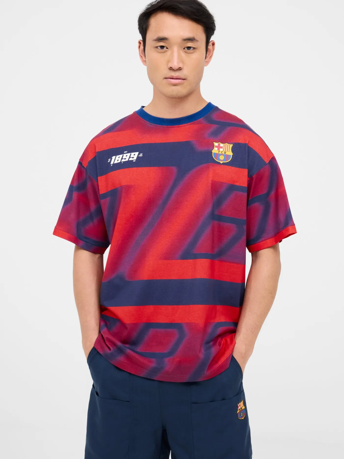 Best Camiseta manga corta con estampado Barça Hombre Camisetas Y Polos