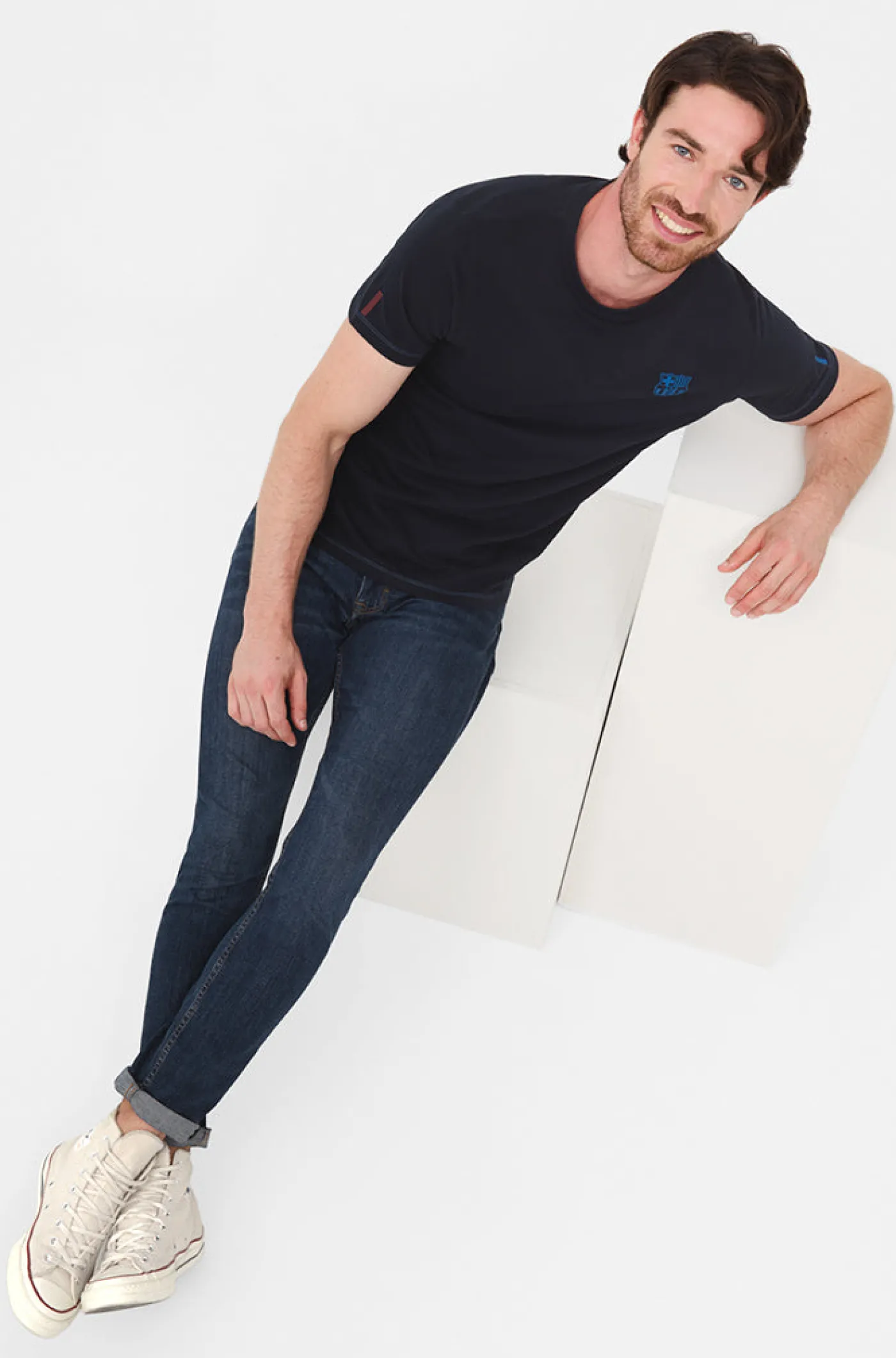 Cheap Camiseta marino Barça Hombre Camisetas Y Polos