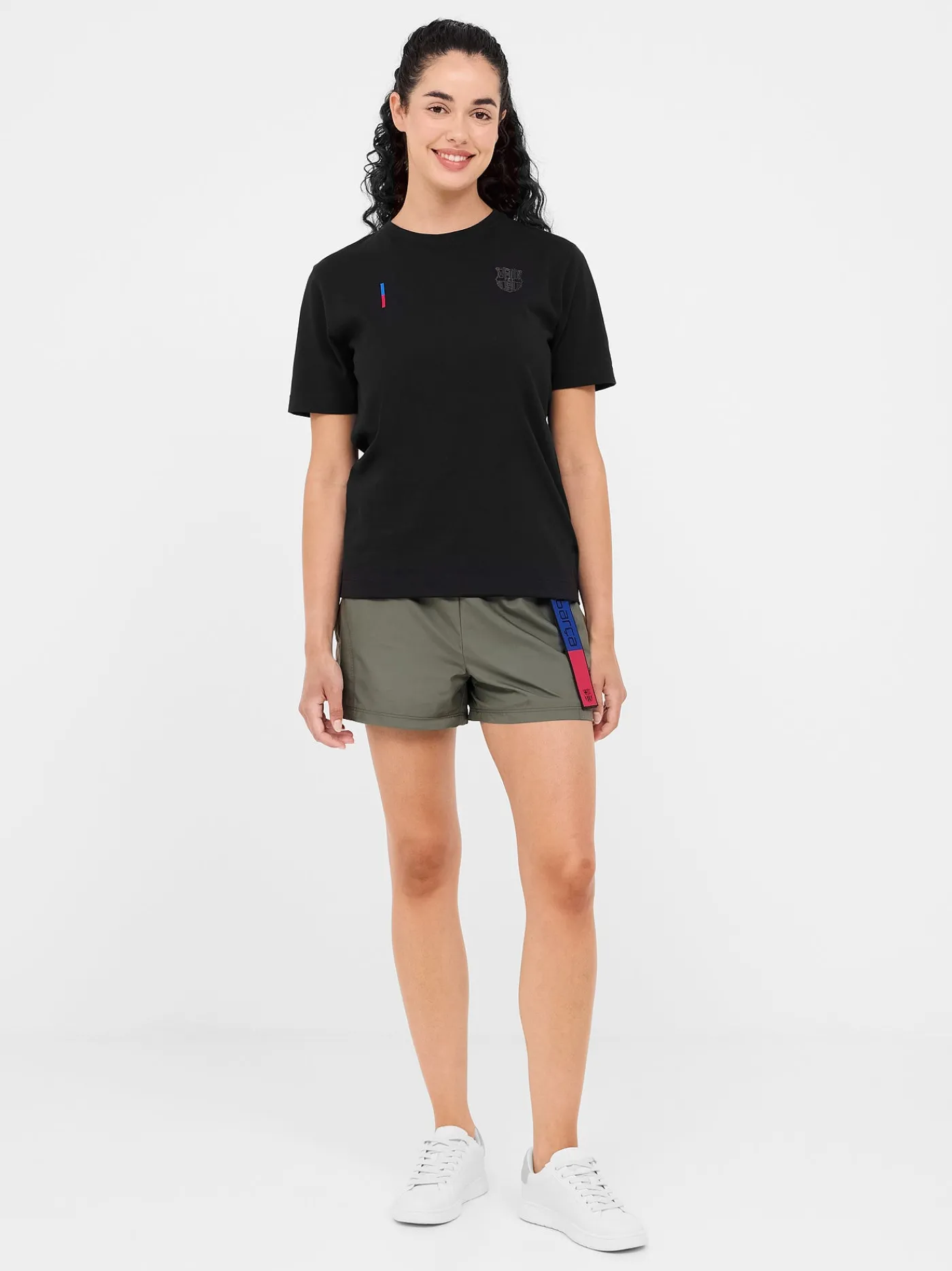 Hot Camiseta negra Barça - Mujer Mujer Camisetas Y Polos