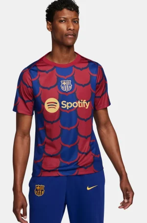 Shop Camiseta Pre-Partido azulgrana del Hombre Camisetas