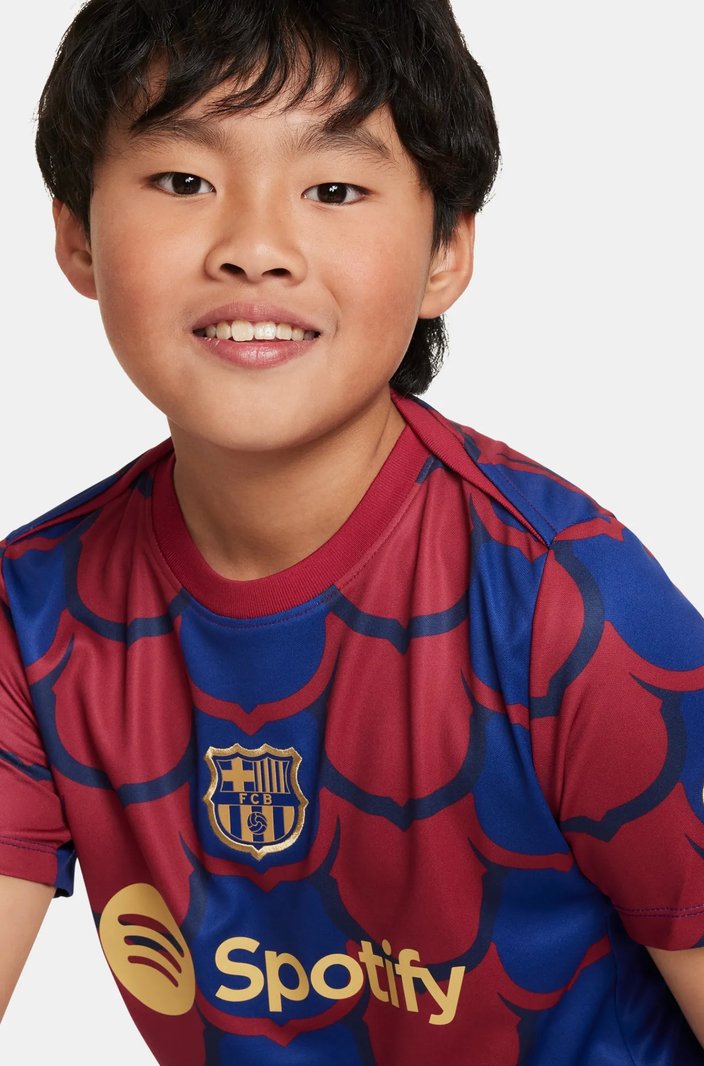 Online Camiseta Pre-Partido blaugrana - Junior Niños Camisetas