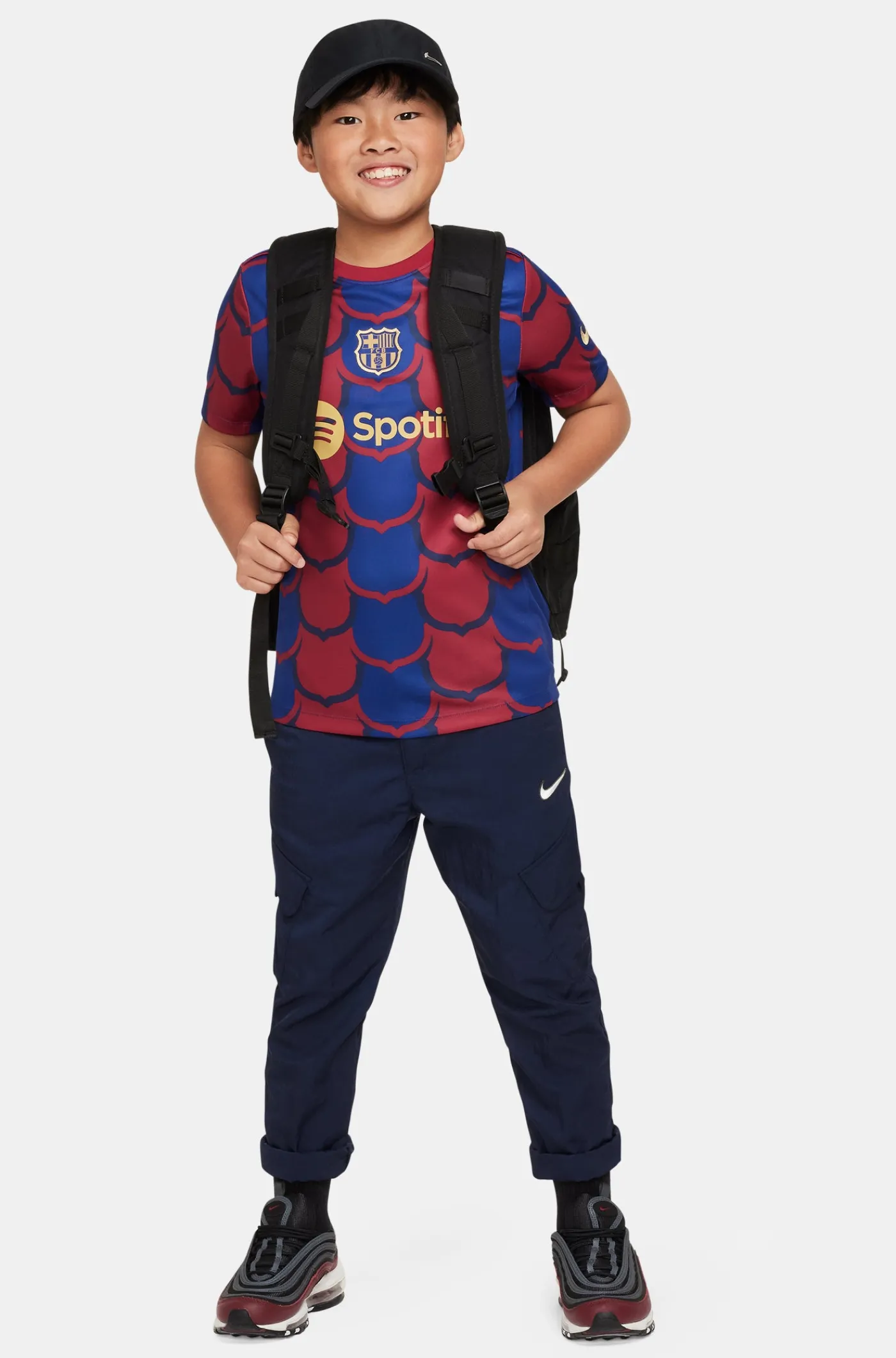 Online Camiseta Pre-Partido blaugrana - Junior Niños Camisetas