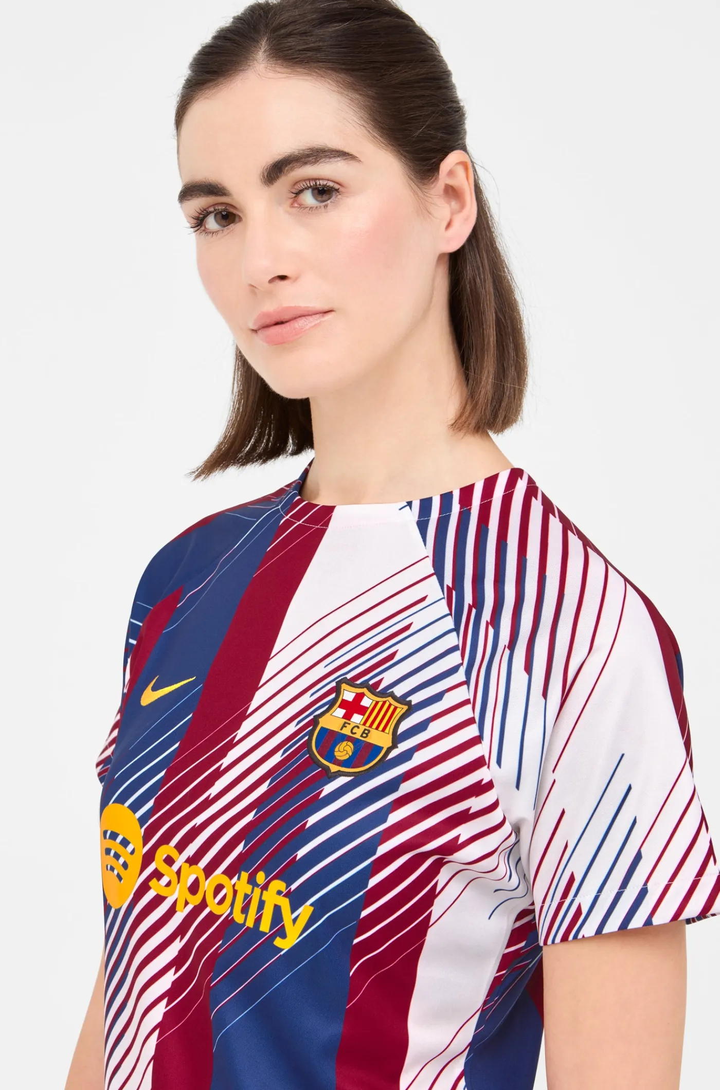 New Camiseta prepartido primera equipación 23/24 - La Liga - Mujer Mujer Camisetas