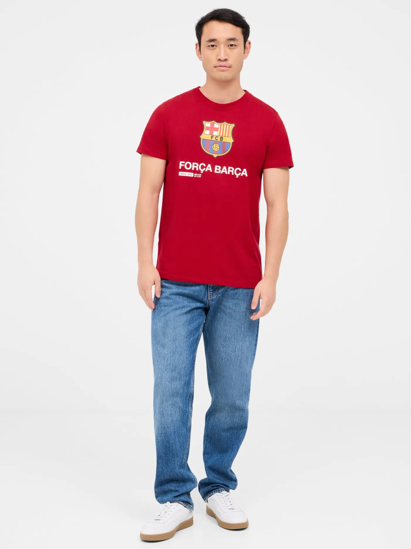Online Camiseta roja Força Barça Hombre Camisetas Y Polos | Chándals