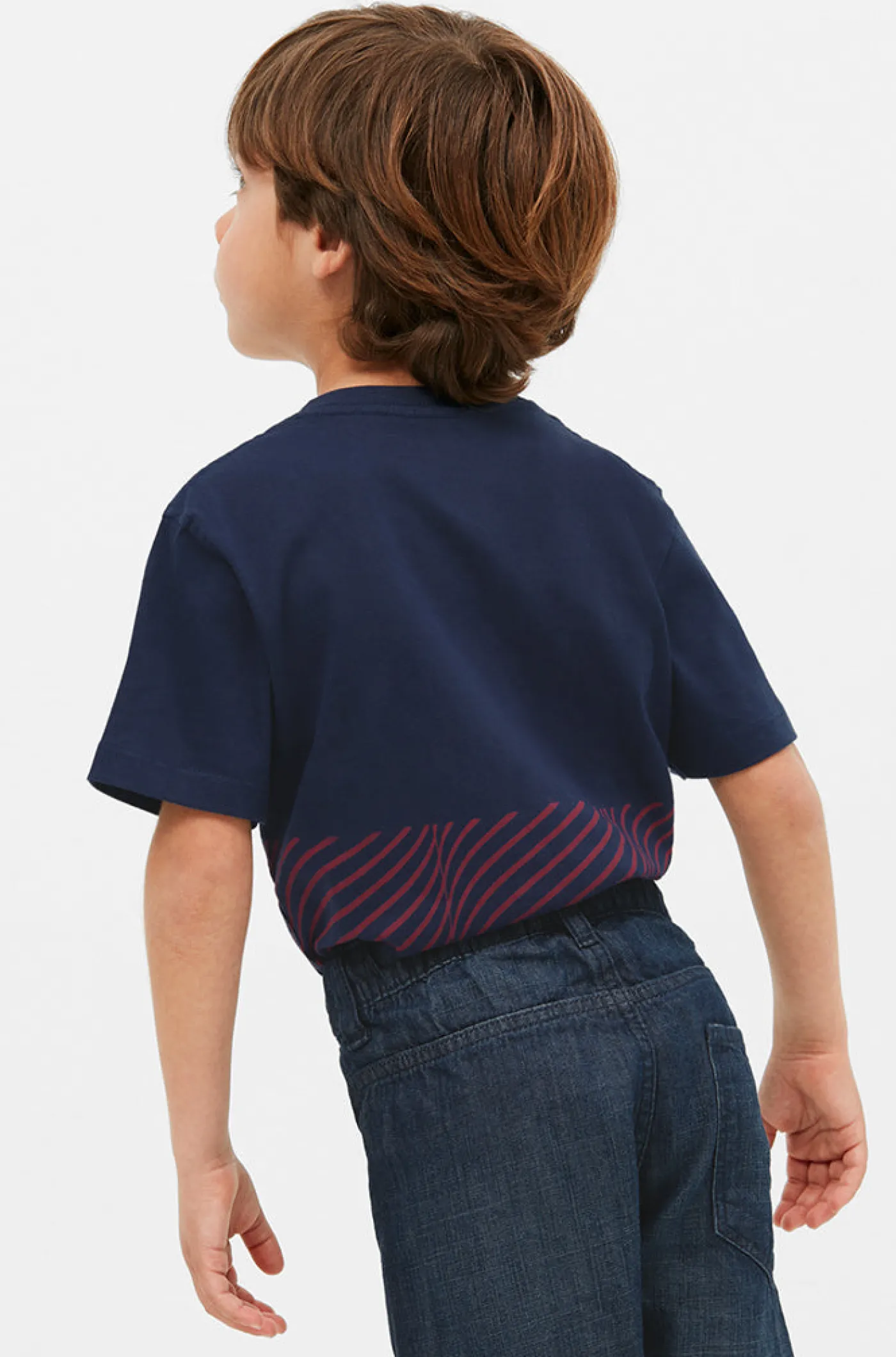 Sale Camiseta trama azulgrana - Junior Niños Camisetas Y Polos