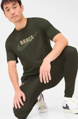 Cheap Camiseta verde Barça Nike Hombre Camisetas Y Polos