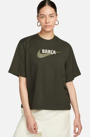 Cheap Camiseta verde Barça Nike - Mujer Mujer Camisetas Y Polos