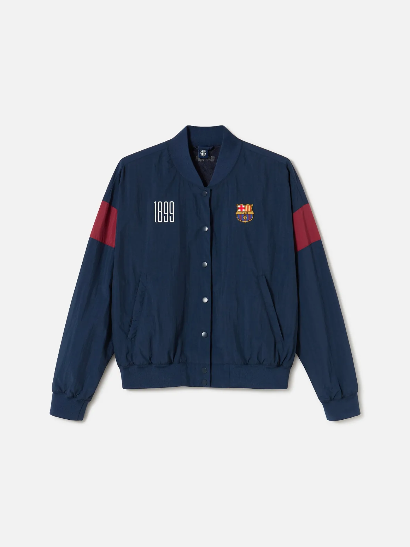 Best Chaqueta azul marino 1899 Barça - Mujer Mujer Abrigos Y Chaquetas