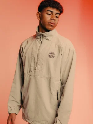 Fashion Chaqueta beige Barça Hombre Abrigos Y Chaquetas | Chándals