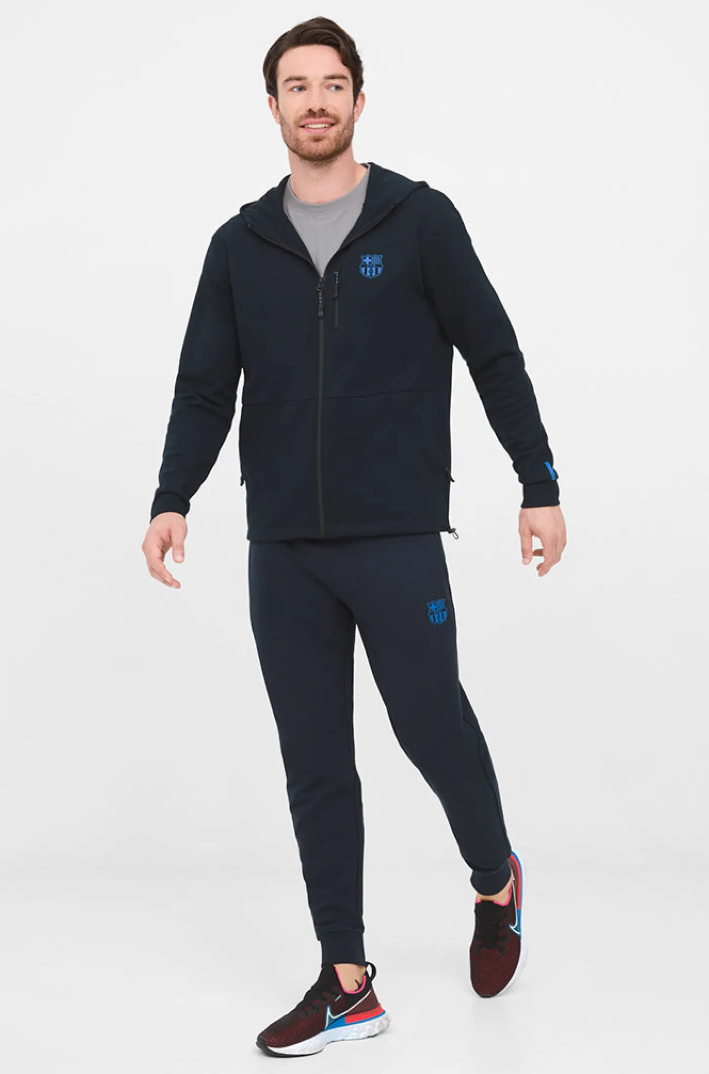 Best Chaqueta capucha Barça Hombre Sudaderas