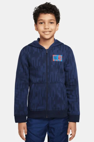 Best Sale Chaqueta capucha Barça Nike - Junior Niños Abrigos Y Chaquetas